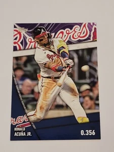 2024 Topps Series 2 Ronald Acuna Jr. Inserto statistico significativo #SS-22 - Foto 1 di 2