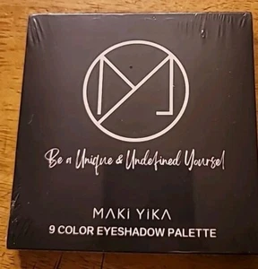 MAKI YIKA Blue Eyeshadow Palette for Women Blue Eye Shadow 9 Color Matte Shim... - Picture 1 of 5