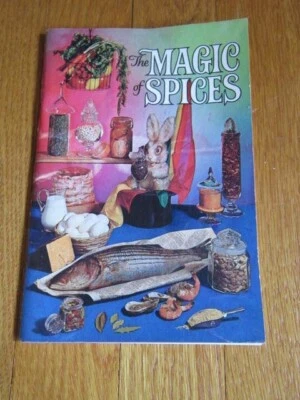 Vtg Spice Cookbook Ehlers Ad 1960s Uses Recipes Curried Apples, Clove Choc Cake - Image 1 of 4