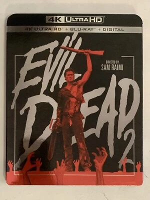 Bruce Campbell EVIL DEAD 2 (1987), dir. Sam Raimi, 4K UHD + Blu-ray w/ Slipcover - Image 1 of 4