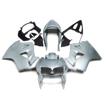 Silver ABS Bodywork for Honda VFR800 1998 1999 2000 2001 Plastics Fairing Kit — 第 1/4 张图片