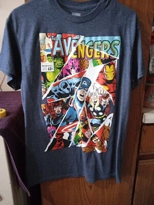 Herren T-Shirt Größe M Blau Marvel The Avengers  - Bild 1 von 7