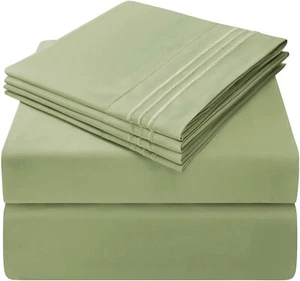 King size pillow cases Egyptian Luxury set of 2 - Picture 1 of 16