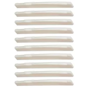 10x Guitar Bone Saddle Compensated Acoustic Luthier 3"x1/8"x3/8"(76x3x9mm) - Picture 1 of 7