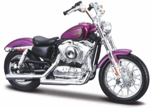 HARLEY-DAVIDSON XL 1200V Seventy-Two - 2013 - purplemetallic - Maisto 1:18 - Imagen 1 de 6