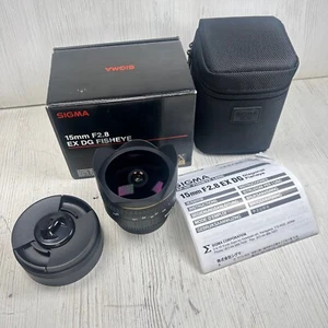 Nikon Fit Sigma 15mm Fisheye F2.8 EX DG - Excellent condition 12 Months Warranty - Picture 1 of 6