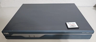 Router de servicio integrado Cisco 1841 V06 con tarjeta flash de 64 MB Foto 1 de 4