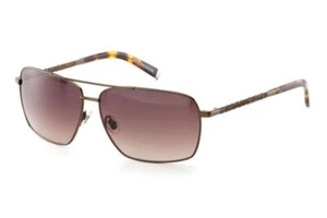 John Varvatos Herren Piloten Sonnenbrille V759 Braun Designer Brille - Bild 1 von 18