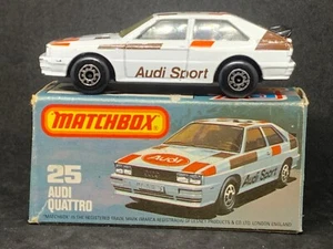Matchbox Superfast MB25 Audi Quattro in type L box - Picture 1 of 6