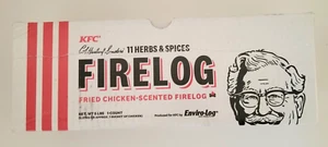 KFC FIRE LOG 11 HIERBAS Y ESPECIAS POLLO FRITO KENTUCKY - FIRELOG - Imagen 1 de 5