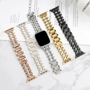 Bracelet Luxury for Apple Watch Series Ultra 2 9-1 SE Stainless Steel - Picture 1 of 16