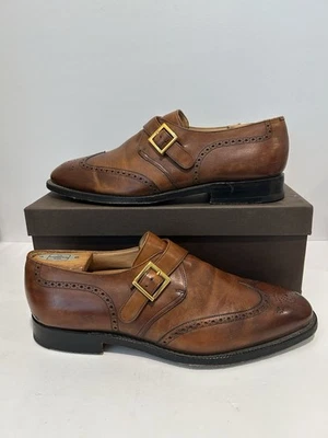 Church’s Piccadilly Shoes Men’s Size 9.5 G Width Chestnut - Image 1 of 4