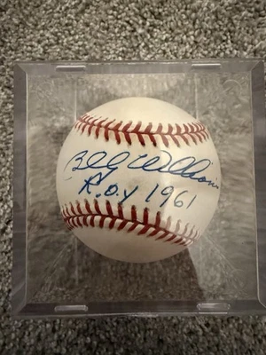 Béisbol firmado por Billy Williams con certificado de autenticidad  Foto 1 de 2
