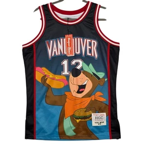 Headgear Classics Basketball Jersey Men Medium Vancouver Yogi Bear Number 12 New - Picture 1 of 6