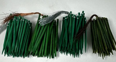 New Professional Floral Stem Supports 4 Bunches Wired Green Wood Picks 2.5" - Image 1 of 4