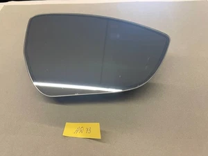 19-26 OEM AUDI E-TRON RIGHT side AUTO DIM HEATED MIRROR GLASS EU wide-angle RH - Picture 1 of 10