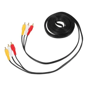 Cable de audio conexión señal conector divisor y amplificador de video sonido - Imagen 1 de 12