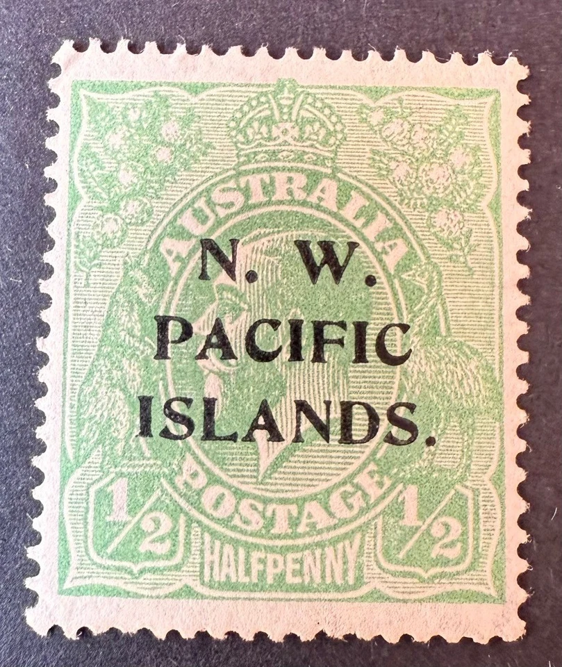 N.W. PACIFIC ISLANDS stamps 1/2 D - Image 1 of 1