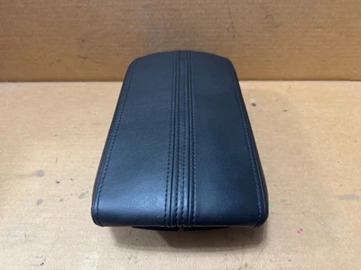 2010-2012 Lincoln MKZ Center Console Black Leather Armrest Lid Assembly OEM - Image 1 of 4