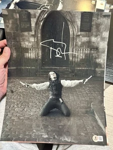 Foto certificada Beckett 11x14 firmada Johnny Depp Sweeney Todd Bas - Imagen 1 de 1