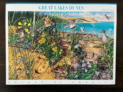 2008 Nature of America Sc 4352 42c Great Lakes Dunes #10 mint sheet of 10 - MNH - Image 1 of 2