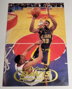 1998 Antonio Davis Fleer Card #131 Indiana Pacers NBA Basketball Tradition - Picture 1 of 4