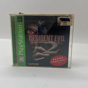 Resident Evil 2 Greatest Hits PS1 (Sony Playstation 1, 1998) Completo con Manual - Imagen 1 de 3