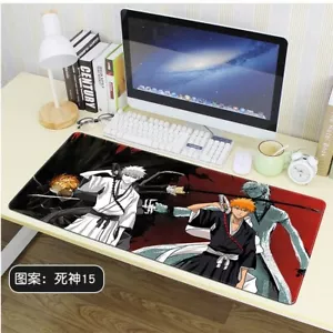 Large Mat BLEACHOffice Desk Keyboard Play Mouse Pad Anime Cute Mat 80X30CM #25 - Picture 1 of 2