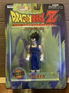 DRAGON BALL Z VTG. VEGITA SUPER WARRIORS Poseable Figure 1999 IRWIN - Picture 1 of 2