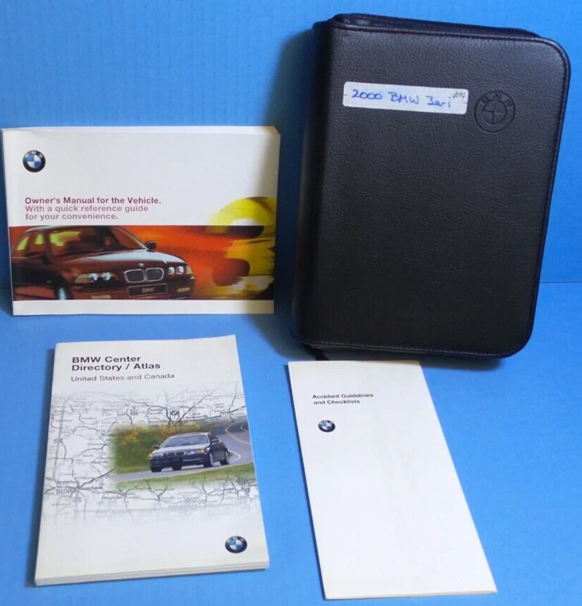 00 2000 BMW 3 Series Sedan/323i/328i owners manual  - Image 1 of 1