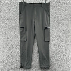 Pantaloni G Fore Uomo 34 Grigio Cargo Golf Performance Chino Jogger Pants 34x29 - Foto 1 di 14