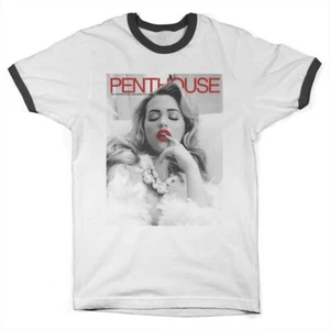 Penthouse T-Shirt October 2016 Cover Ringer Tee DTR-51-PH004-DTF875 - Picture 1 of 15