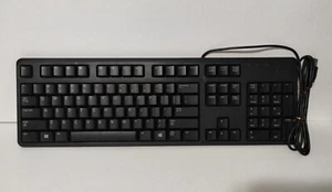 Dell Keyboard KB212-B Genuine Dell External USB Wired Black US-English 104-Key - Picture 1 of 11