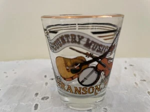 COUNTRY MUSEUM BRANSON MO Souvenir Schnapsglas SEHR GUT - Bild 1 von 2
