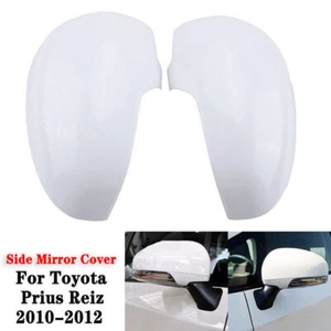 2x Cubierta de espejo retrovisor lateral conductor + pasajero para Toyota Reiz Prius 2010-2012. - Imagen 1 de 7