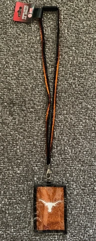 Texas Longhorns Beaded Lanyard I.D. Wallet~Card Holder~Purse~Sale!!!! Cover