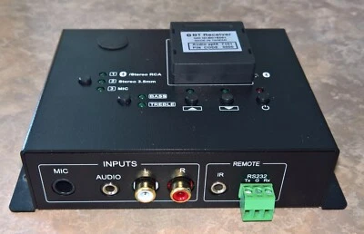 Pure Resonance Audio 60W Bluetooth Mixer Amplifier PRA-60DMA-BT  - Image 1 of 4