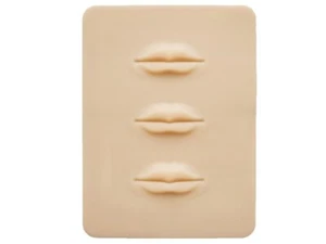 3-lips Lipstick Makeup Learning 3D Tattoo Fake Practice Human Soft Lips - Picture 1 of 10