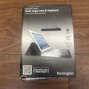 NEW Kensington K39532us Multi Angle Folio & Keyboard KeyFolio Expert - Picture 1 of 1