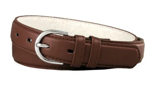Women's Belts Ladies Fashion Skinny Soft Dress Casual Leather Belt 1-1/8"(30mm) - Picture 1 of 13