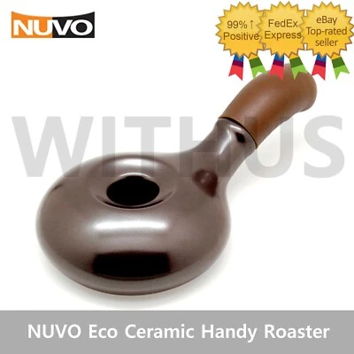 Práctico tostador de granos de café de cerámica ecológica NUVO Max70 g NV-1CHR_ Foto 1 de 4