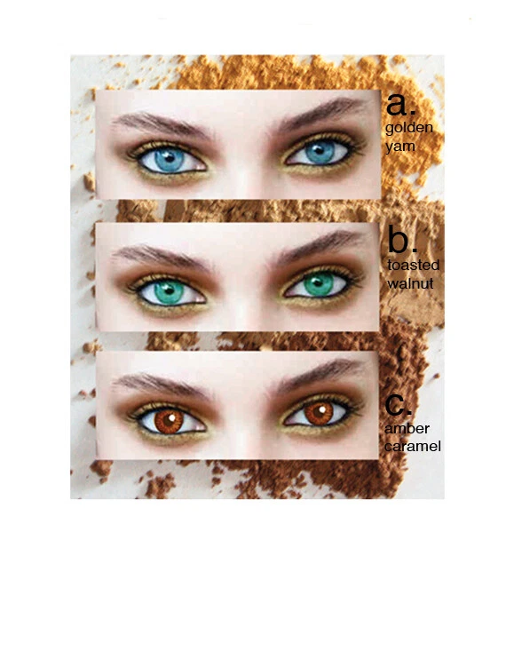 Mica-Free Amber Eyeshadow & Eyeliner Natural Vegan Gentle Mineral Makeup - Image 1 of 1