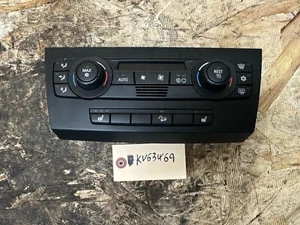 BMW E90 2006-2012 HEATER/AC CLIMATE CONTROL SWITCH PANEL+TRIM BLACK OEM 6983944 - Picture 1 of 7