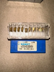 KOMET CARBIDE INSERTS QUANTITY 10 W29 240100464 BK1 - Picture 1 of 1