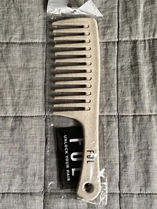 FUL Large Wide Tooth Hair Comb Beige - Picture 1 of 4