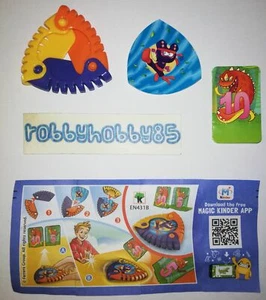 EN431 B FRISBEE SUPEREROE BLU + BPZ KINDER SORPRESA ITALIA 2019/2020 GO MOVE - Picture 1 of 1