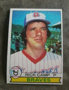 1979 Topps #105 Rick Camp Atlanta Braves - Picture 1 of 2