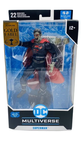 McFarlane DC Multiverse Superman DC vs Vampire Gold Label 7" Action Figure, New Cover