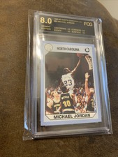 1989-90 North Carolina Collegiate Collection Michael Jordan #89 FCG 8 NR-MINT