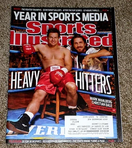 MARK WAHLBERG & CHRISTIAN BALE Sports Illustrated Cover 20. Dezember 2010 - Bild 1 von 2